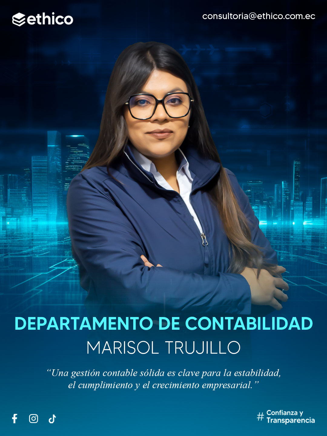 Home ethico mary jefa de contabilidad
